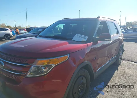 2014 Ford Explorer Limited from USA, damaged, VIN 1FM5K7F85EGB35085